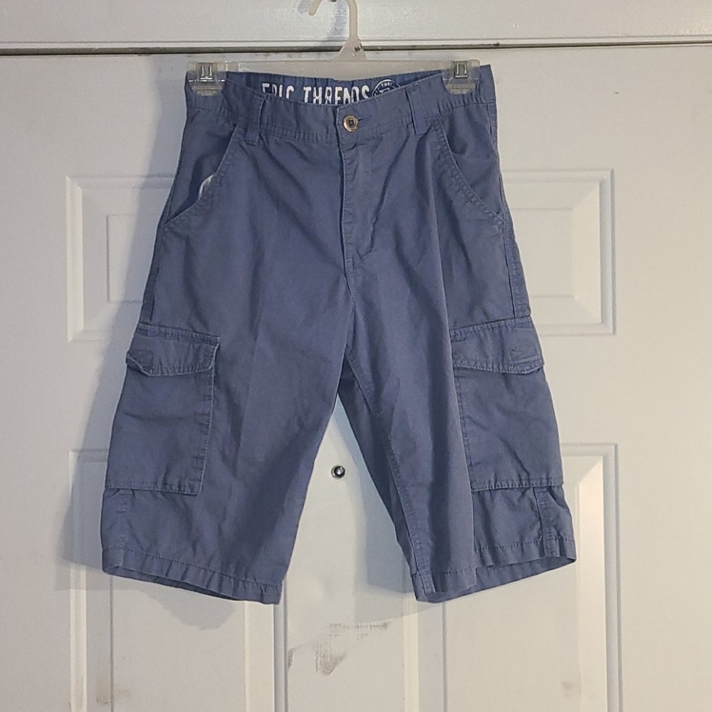 Epic Threads Blue Cargo Shorts